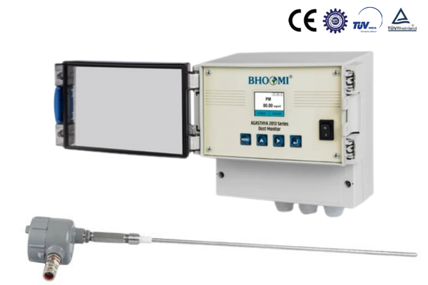 Role of dust monitors in bag filter application in wood processing company