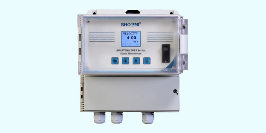 Bhoomi make Stack Flow Meter and advantages
